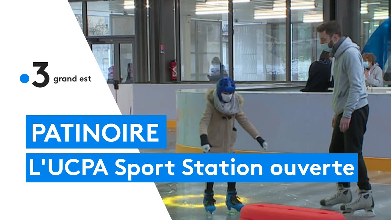 Ouverture de la nouvelle patinoire l'UCPA Sport Station, à Reims