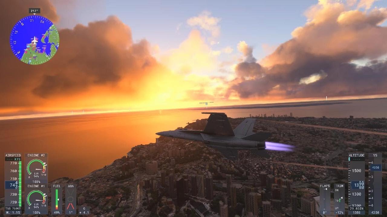 MSFS Salvador Brazil Full Flyby Takeoff/Landing