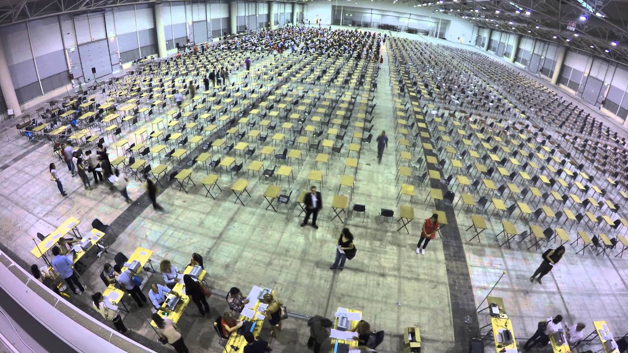 Concorso Ripam Coesione in timelapse - Fiera di Roma