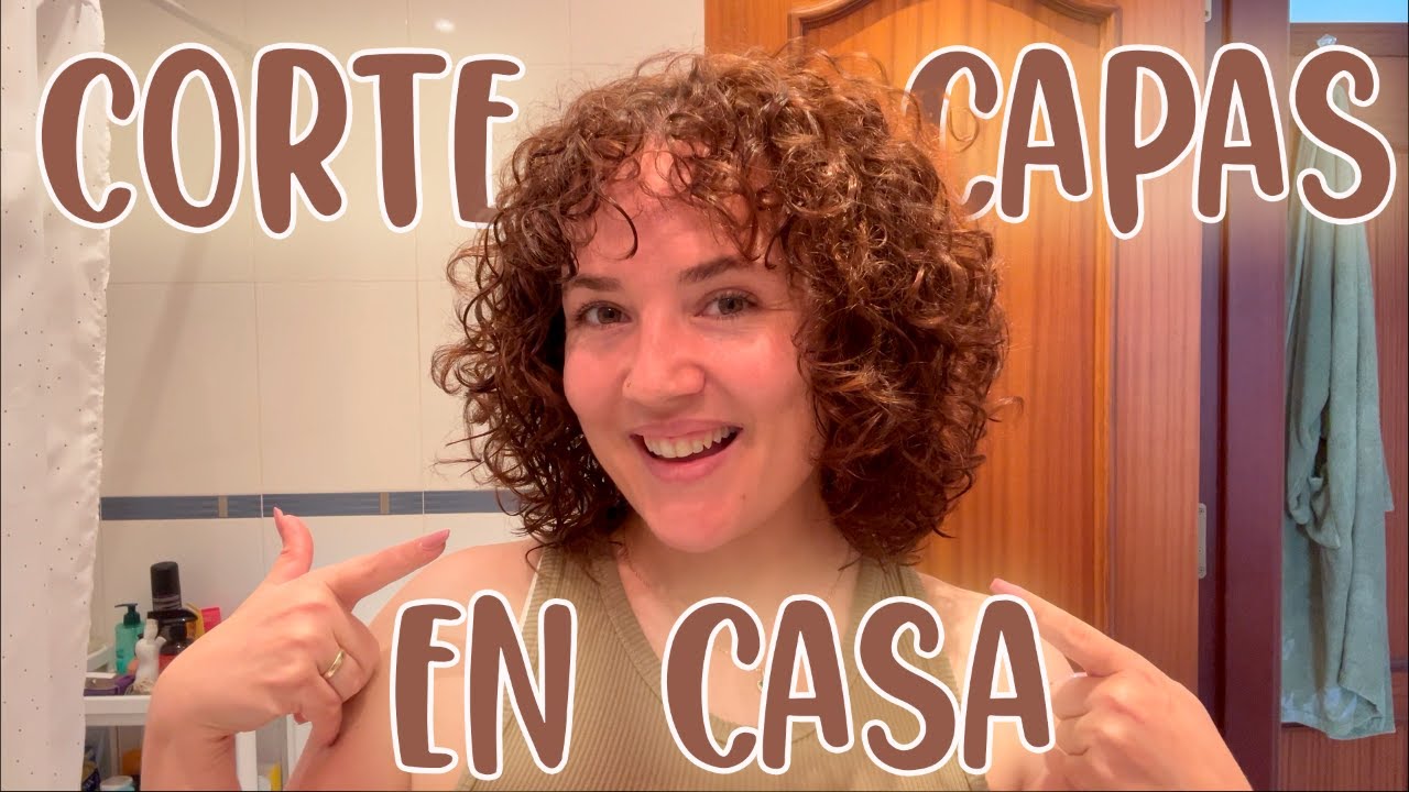 CORTE a CAPAS pelo RIZADO| En casa y fácil !! MiMundoBeauty