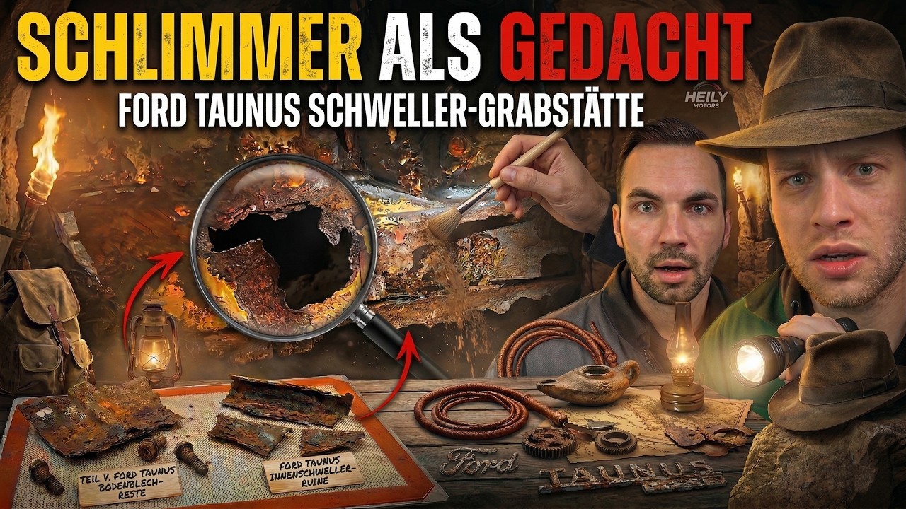 Ford Taunus Grabkammer: Was wir HIER ausgegraben haben    🛠️