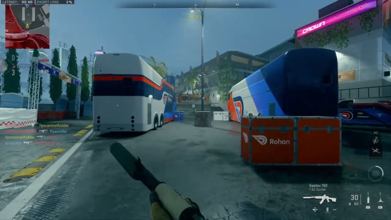 Call of Duty MW II Gameplay -Kastov 545 -  Kill Confirmed Crown Raceway (No Commentary)