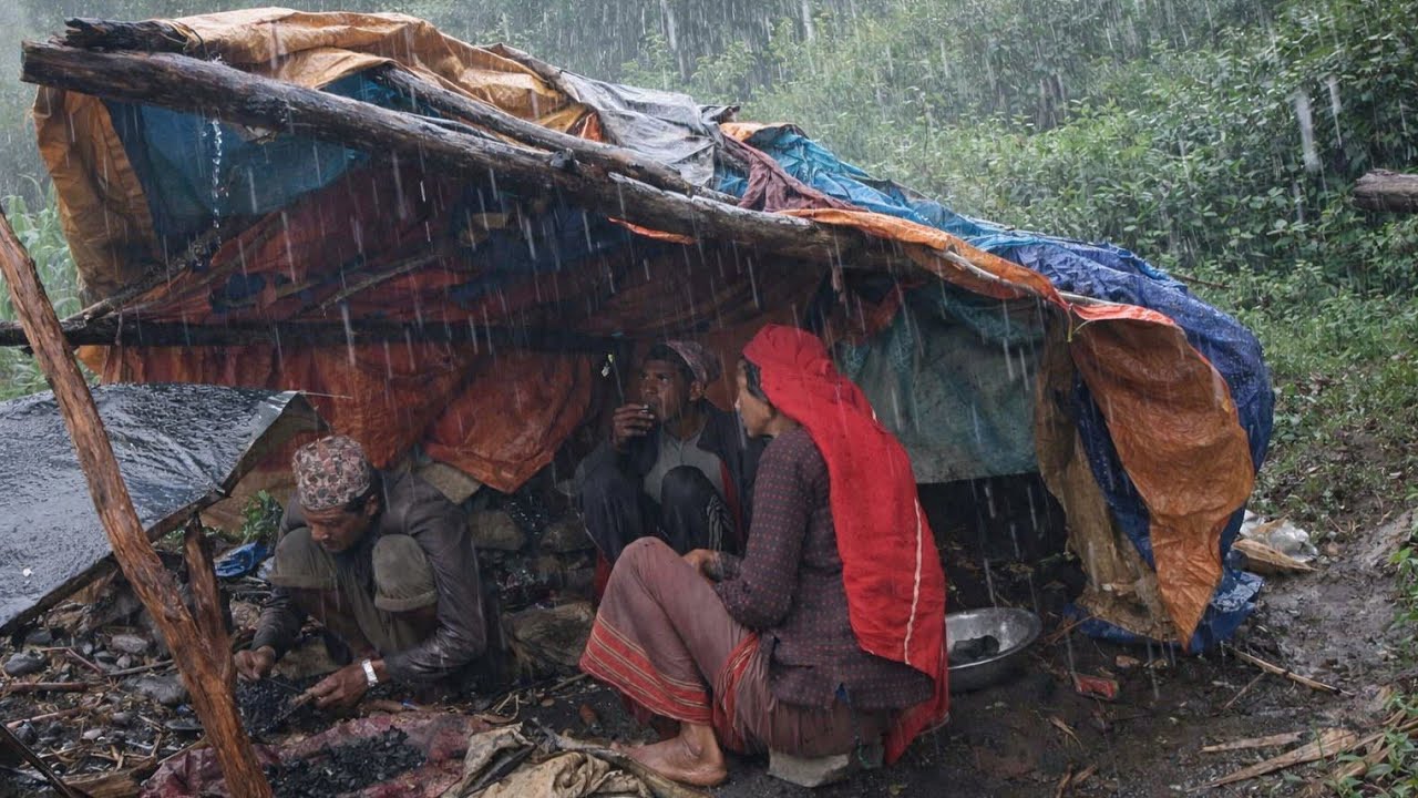 This IS  Naturally Beautiful Village Life During Rainy Days || Rural Documentary Video with Nature |