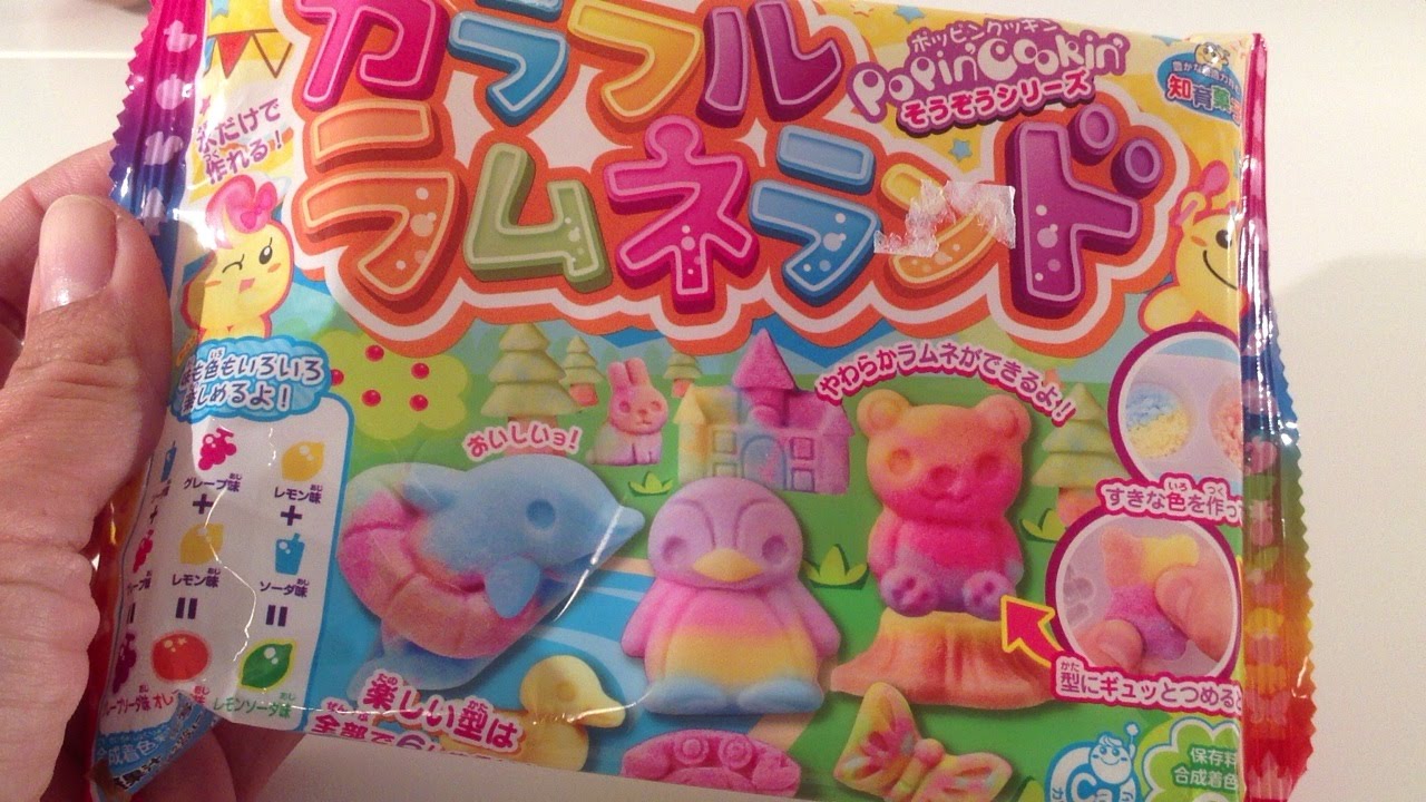 DIY: Japans snoep maken, Popin Cookin' Colorful Ramune Land