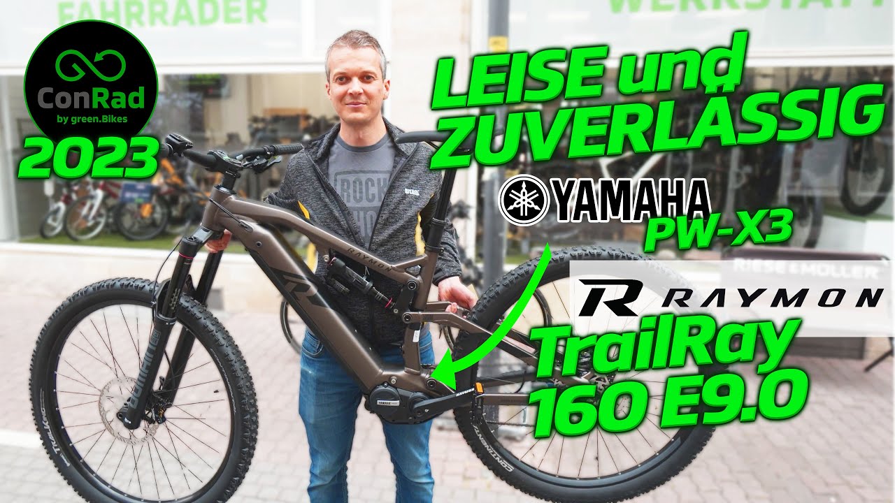 R Raymon TrailRay 160 E9.0 mit dem Yamaha PW-X3 - ausführliches Review