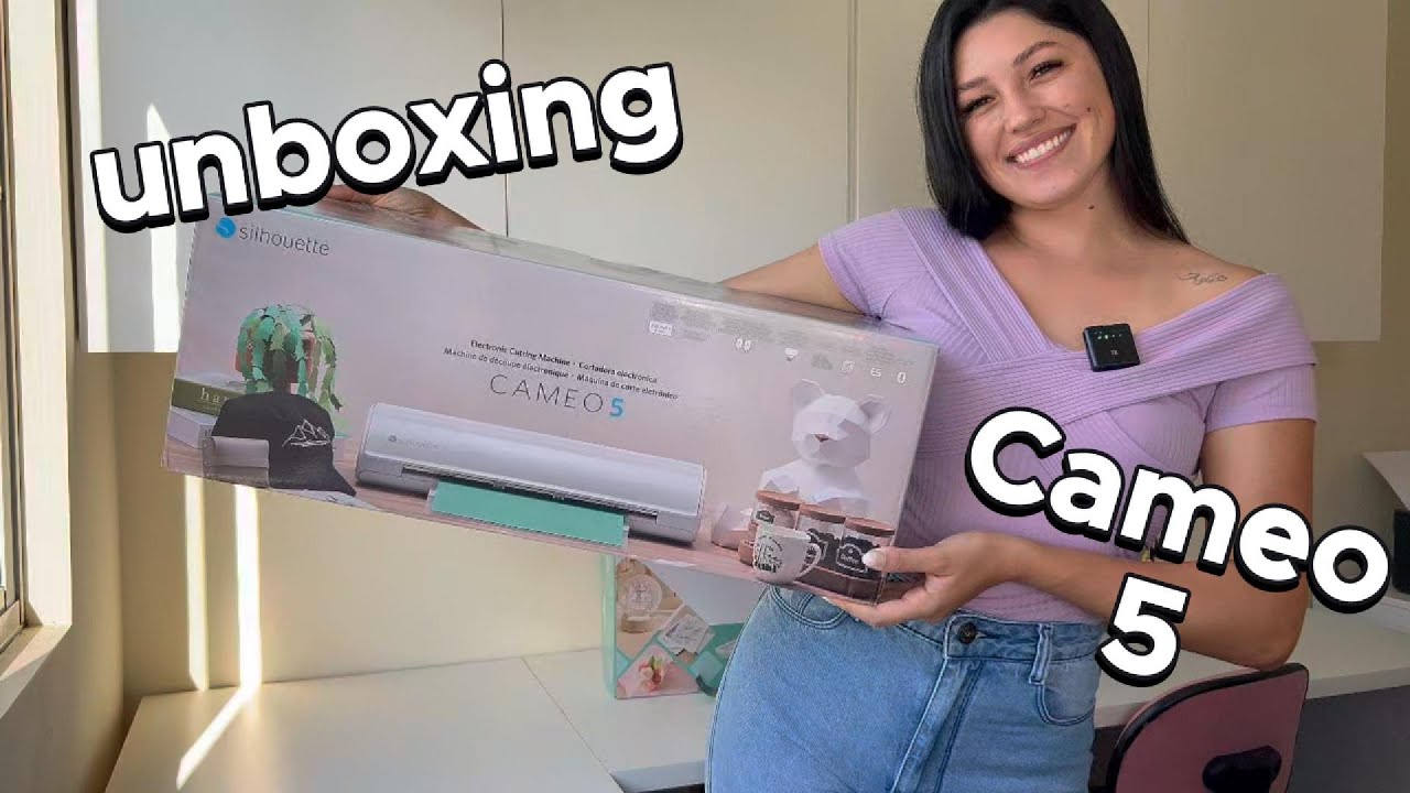 UNBOXING SILHOUETTE BRASIL: SURTEI com a CAMEO 5! 😱✨
