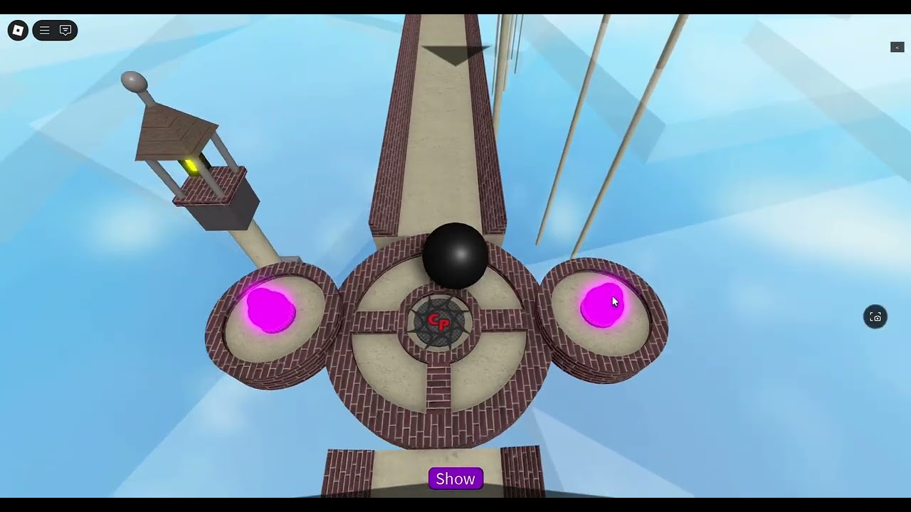 Ballance's Full First Level in Roblox Marble Maker