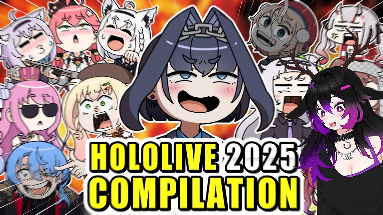 [Hololive React] Hololive Animation Compilation in 2025 |Vtuber Kuro Ishida|
