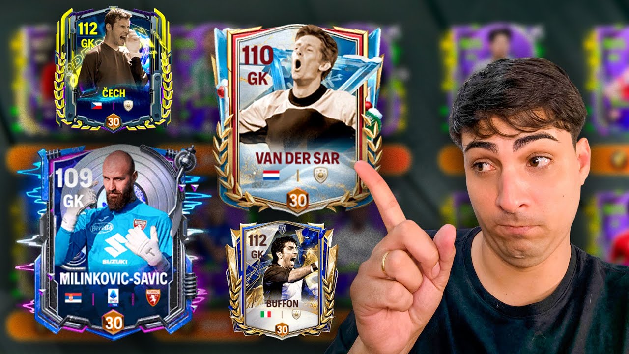 ATUALIZADO! TOP 10 GOLEIROS DO FC MOBILE