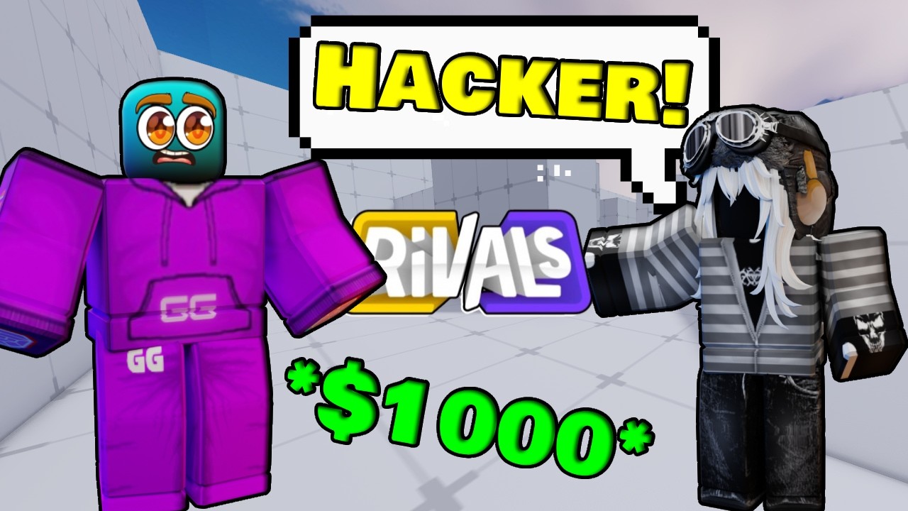 I won a $1000 Rigged Rivals Tournament, and They Called me a HACKER.. (Roblox Rivals)
