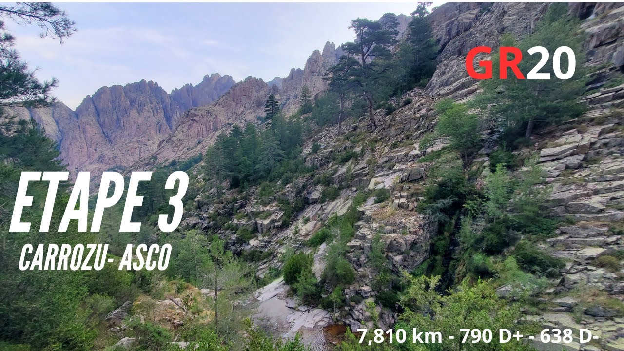 Etape 3 GR20 Brut d'aventure : les difficultés continuent