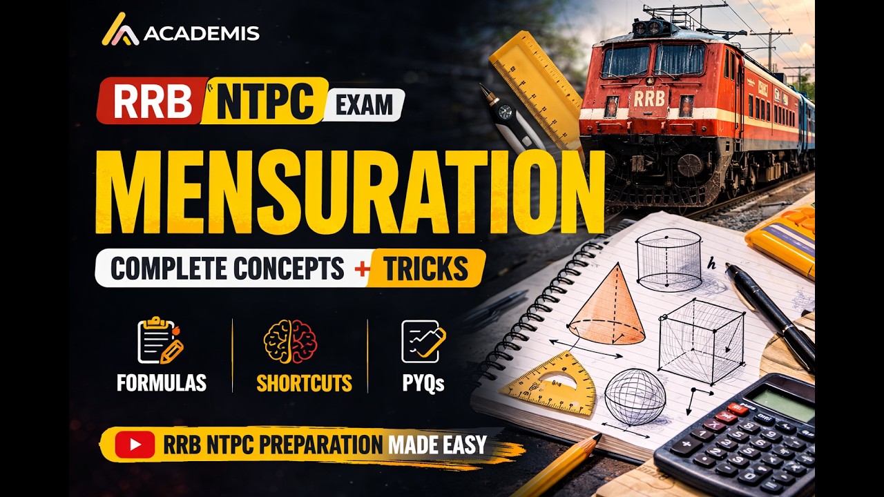 RRB NTPC MATHS Class - MENSURATION