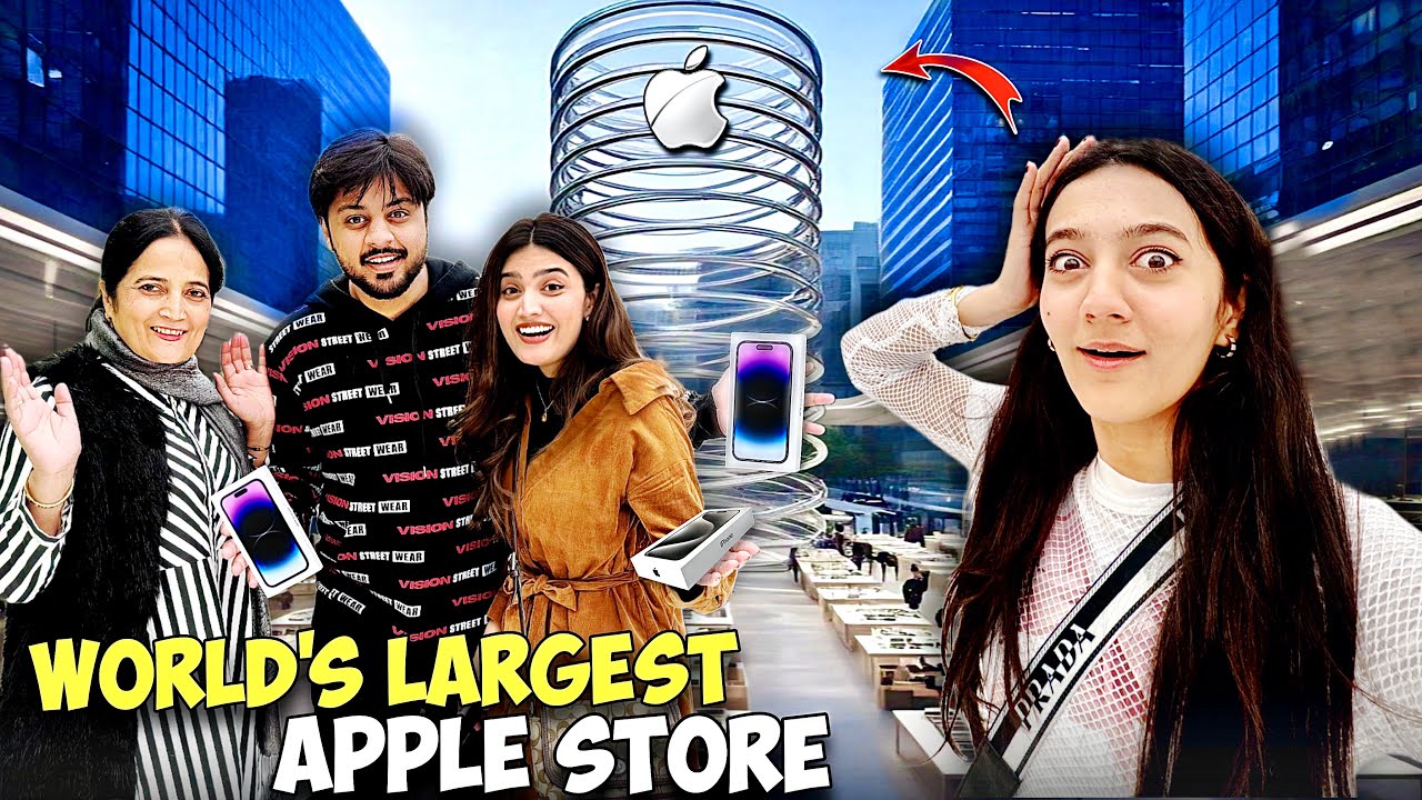 World’s Biggest Apple Store in Abu Dhabi 😍| Most Expensive Mall 😱|Four in Abu Dhabi ? 🥳| Sistrology