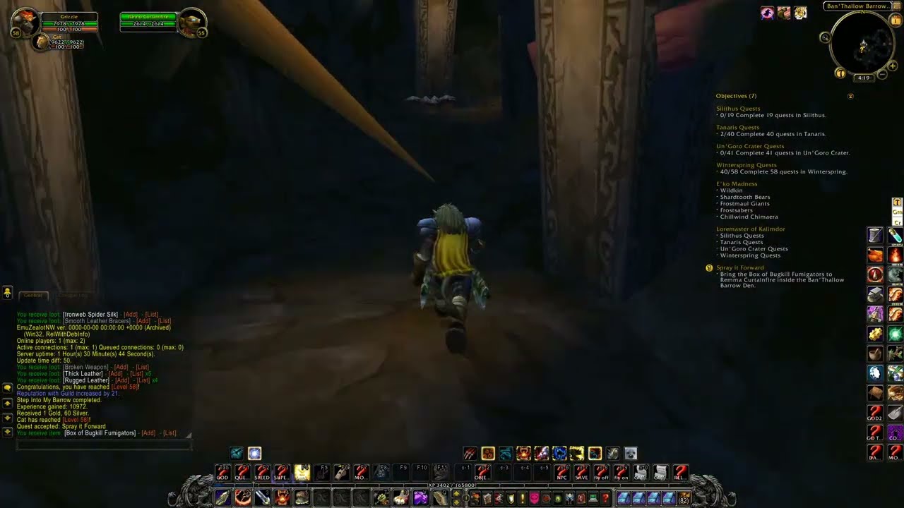 WOW Cata Quest 'Spray it Forward - 28706' Horde on a PS