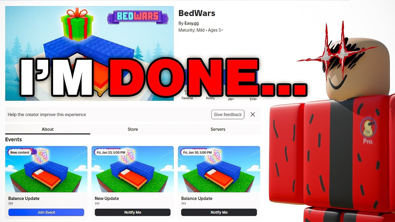 STOP Playing Roblox BedWars Until You See This