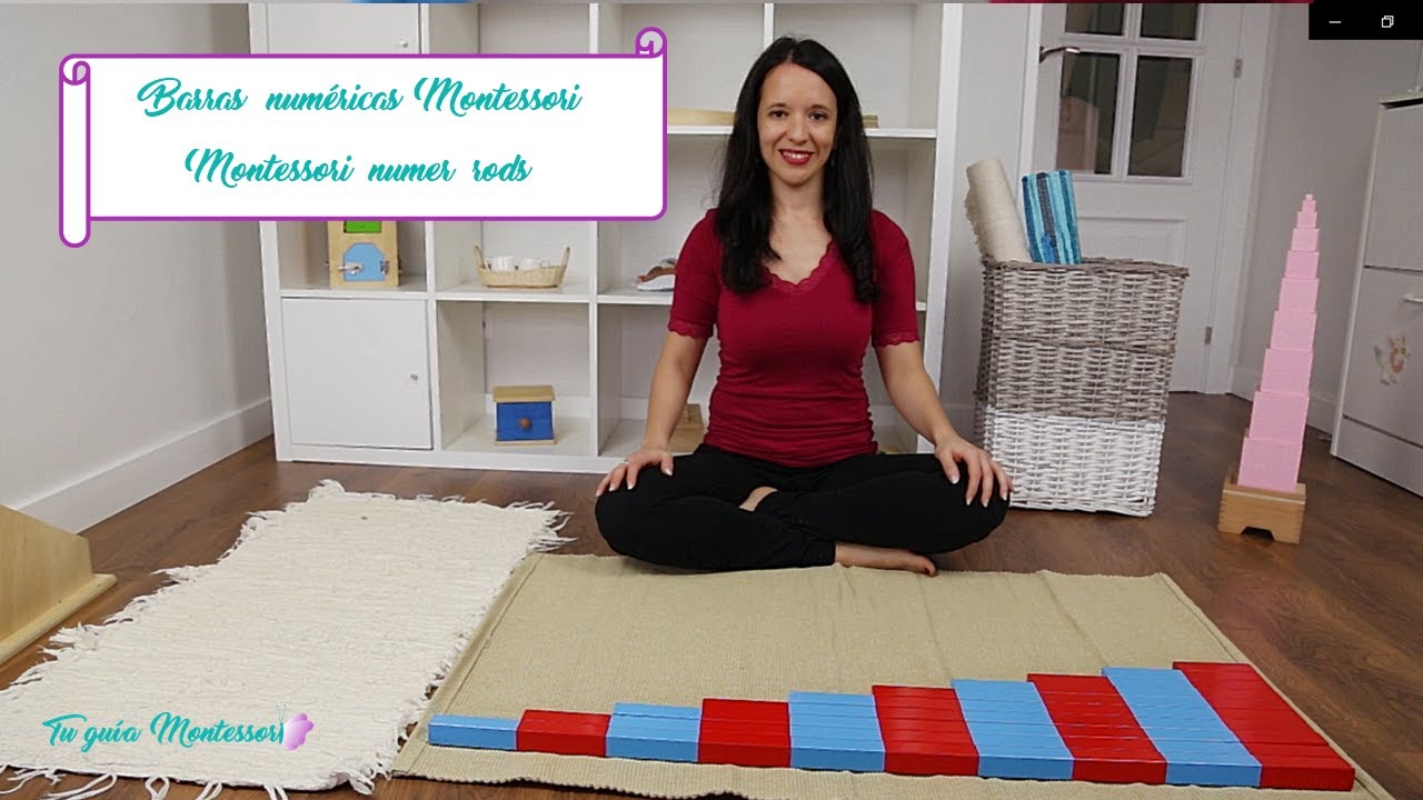 Barras numéricas Montessori (Montessori number rods)