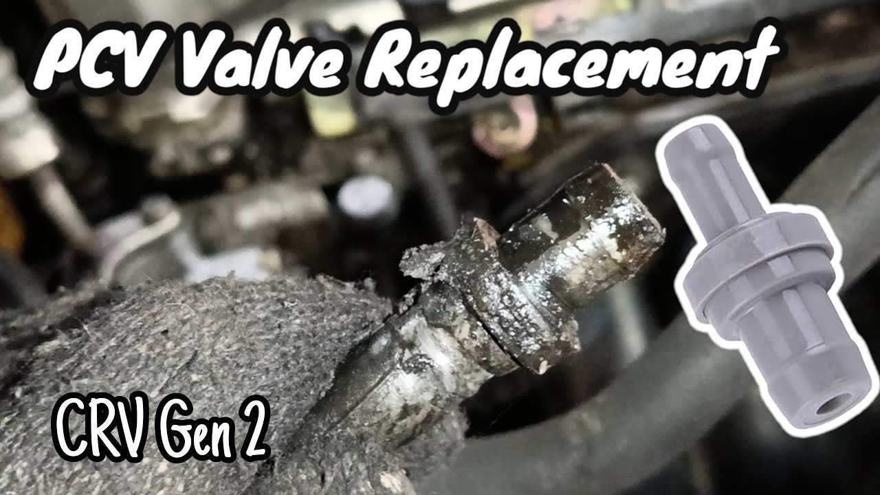 K20 Honda CRV PCV Valve and Breather Hose Replacement