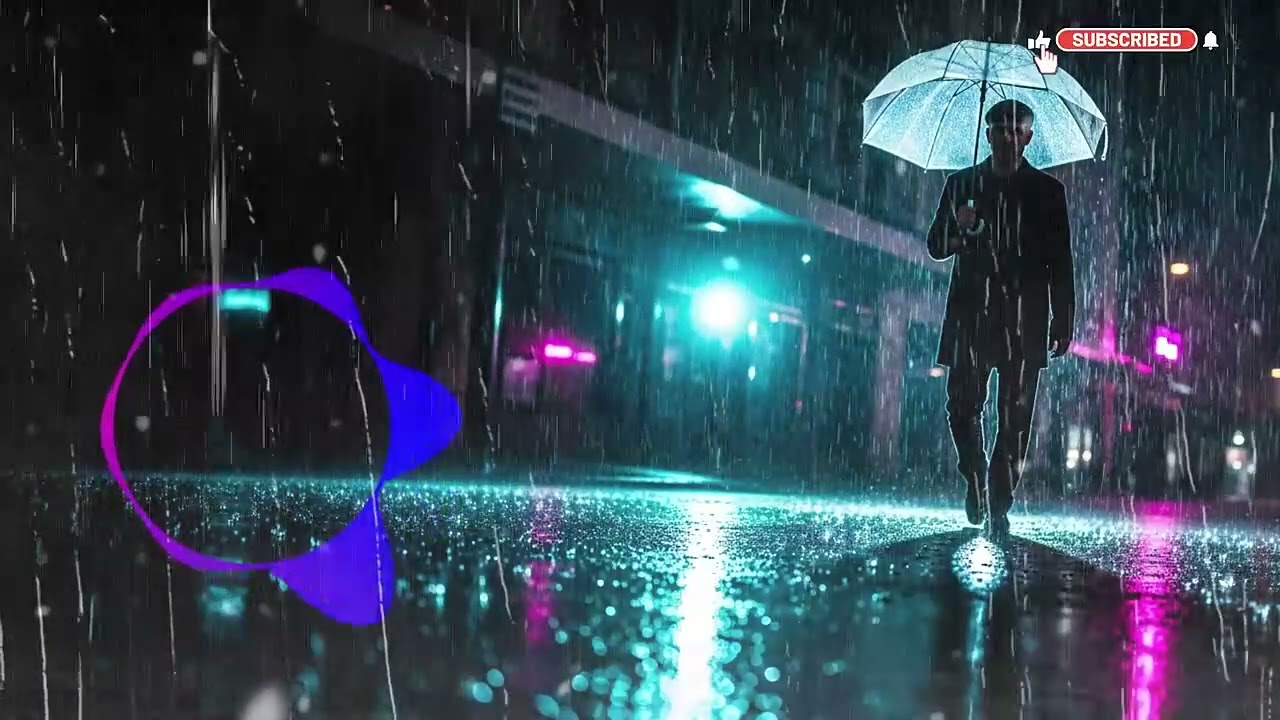 Neon Lights & Rainy Streets 🌧️  Chill Lo Fi Hip Hop 2, Late Night Thoughts…