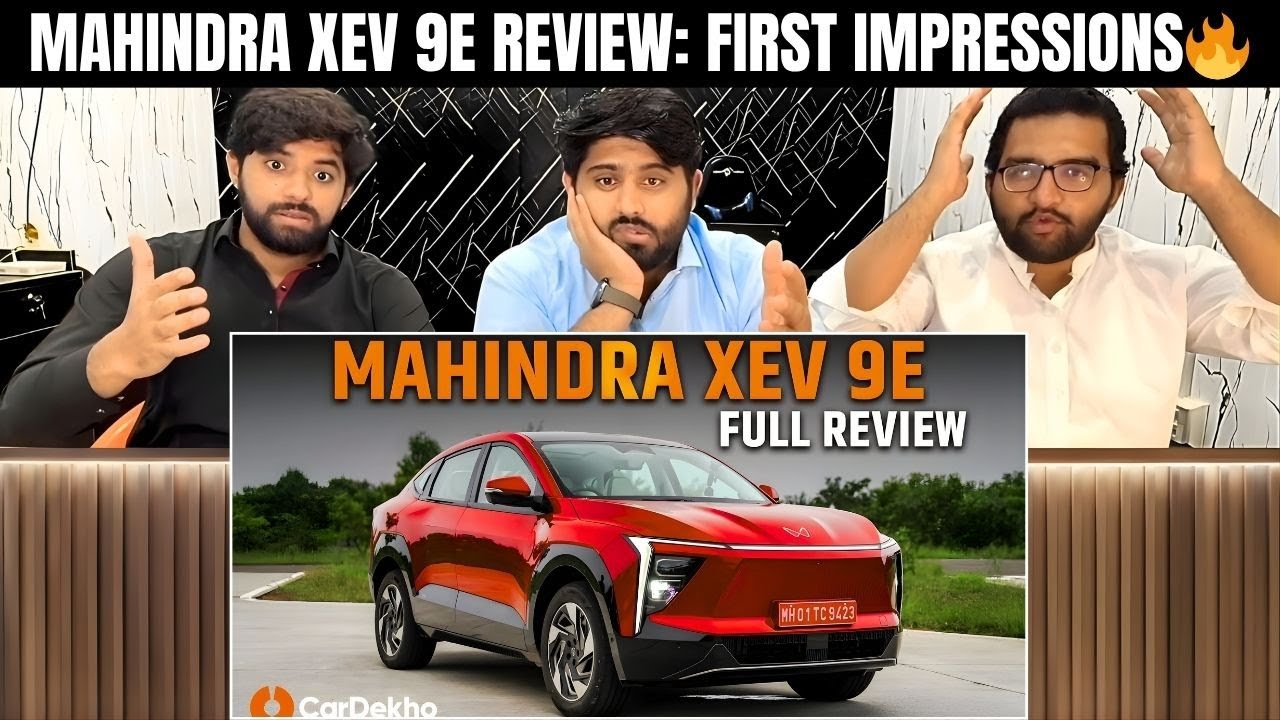 Reaction On महिंद्रा XEV 9e | PowerDrift First Drive Review | Pakistani Reaction 🔥