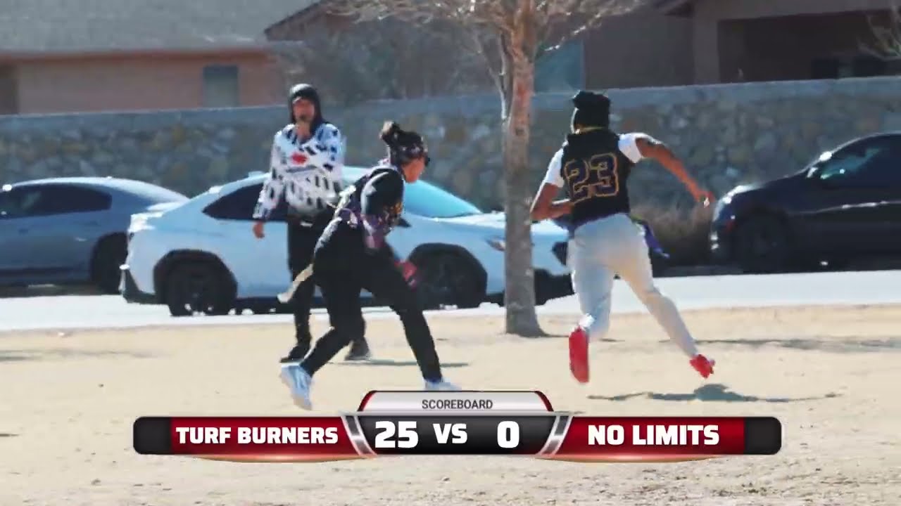 🚩🏈TURF BURNERS VS NO LIMITS | COED | SWFFL | #flagfootball #elpasotexas 