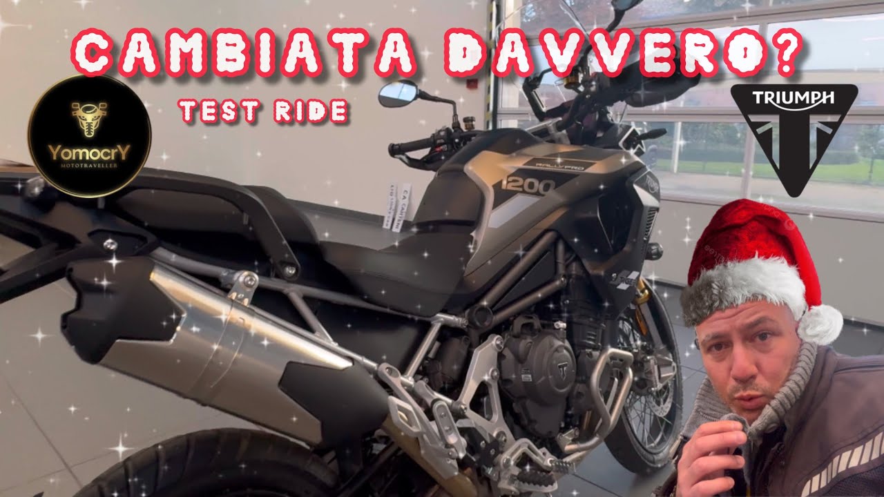 Test ride Triumph Tiger1200 Rally Pro 2025 | YomocrY