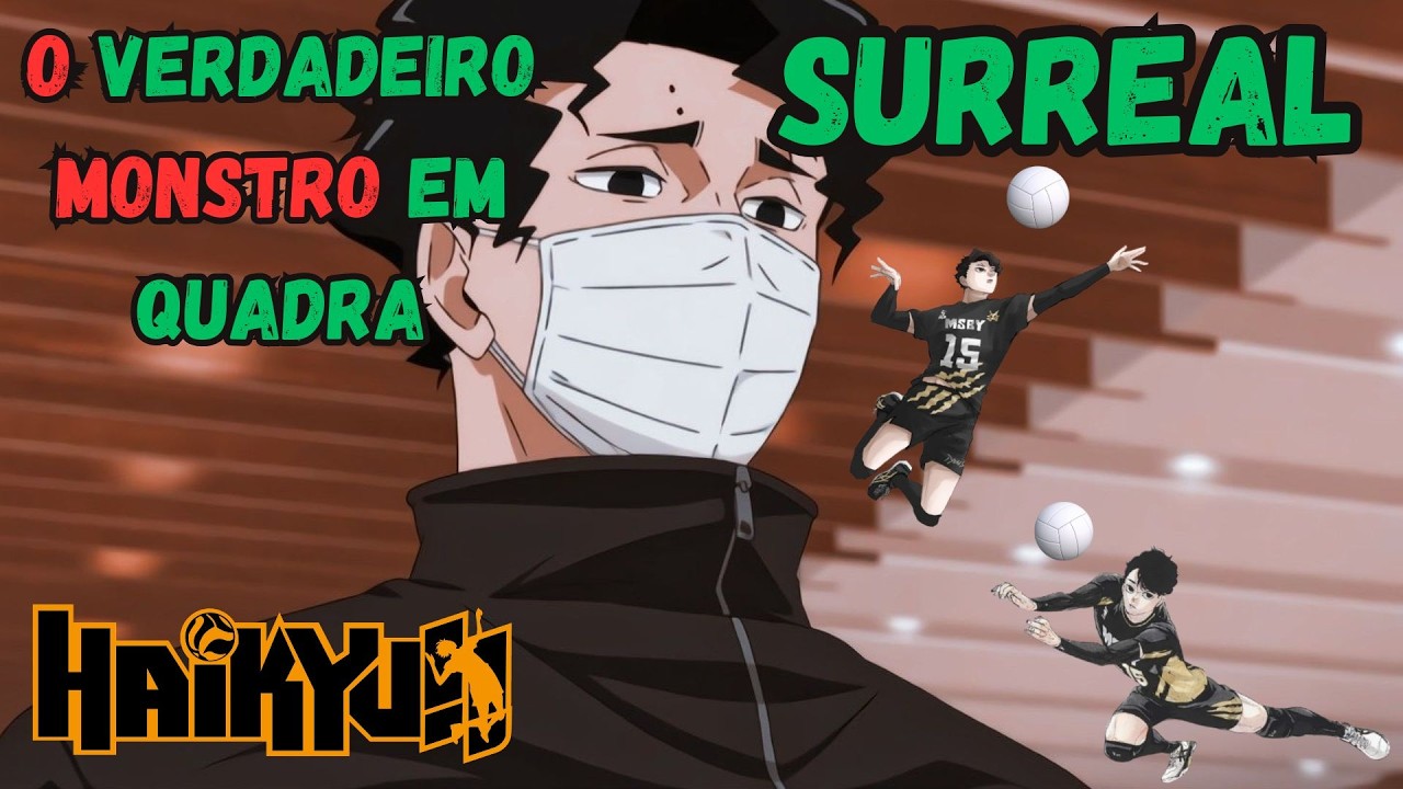 SAKUSA É MAIS INCRÍVEL DO QUE EU PENSAVA - HAIKYU FLY HIGH