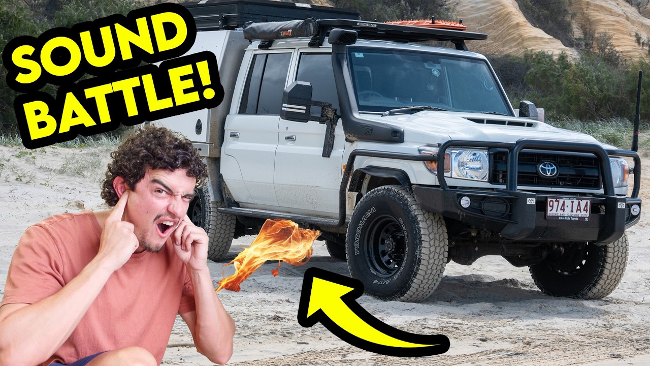 Самая дешевая 4-дюймовая выхлопная система для LandCruiser 79 серии… Стоило ли оно того? // Сравн...