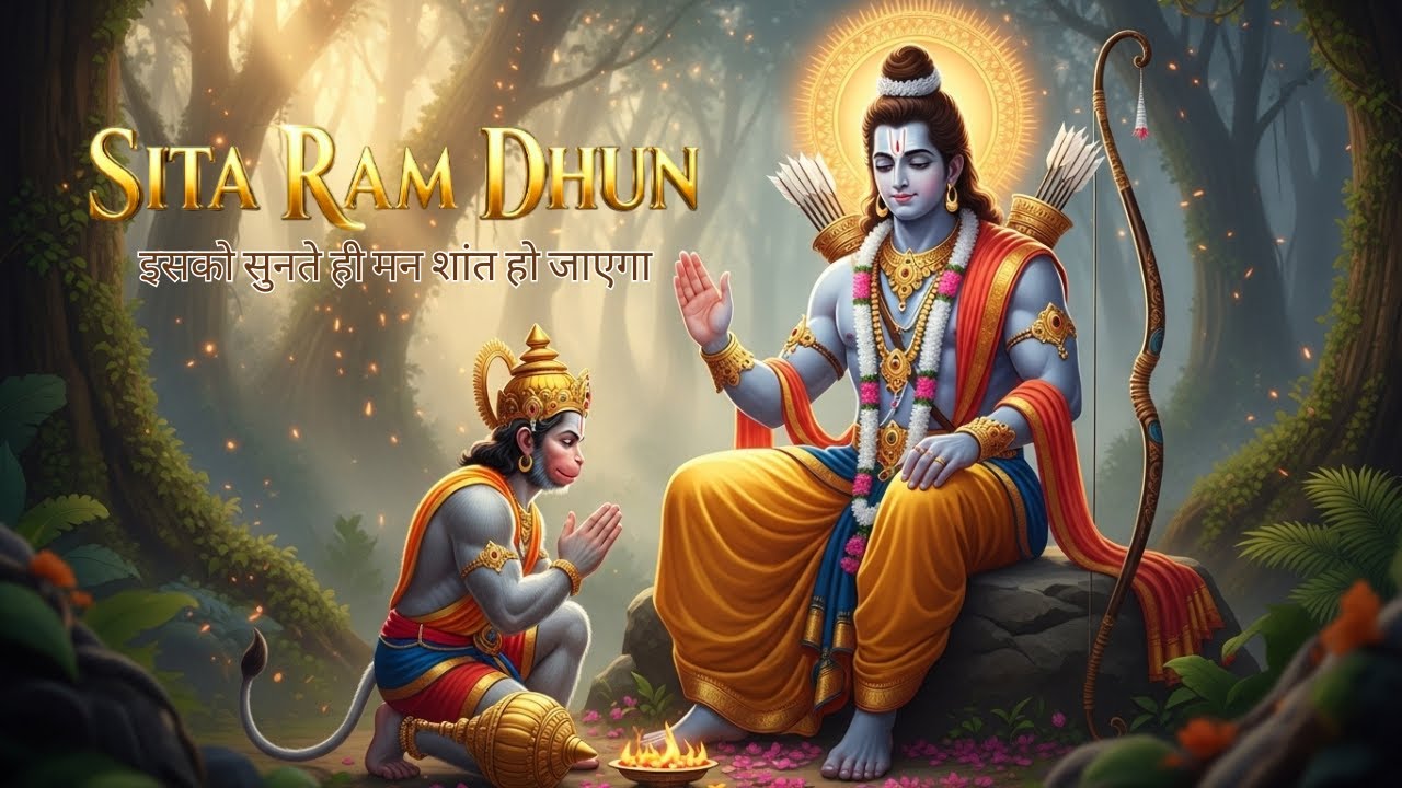 Sita Ram Dhun | Shree Ram Bhajan | Man Ki Shanti Aur Sukh Shanti Ke Liye | Ram Naam Jap
