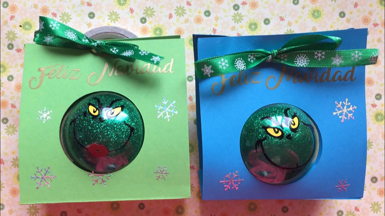 Cricut Joy: caja para bola de Navidad