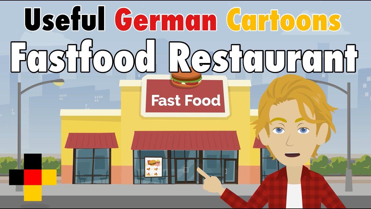 Learn Useful German: Fast food restaurant - Fastfood Restaurant