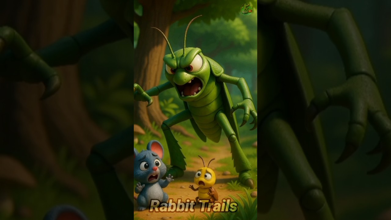 dayalu khargosh 🐰 or ghamndi tidda🦗 ?#shorts #cartoon #viralvideo #youtubeshorts #animation