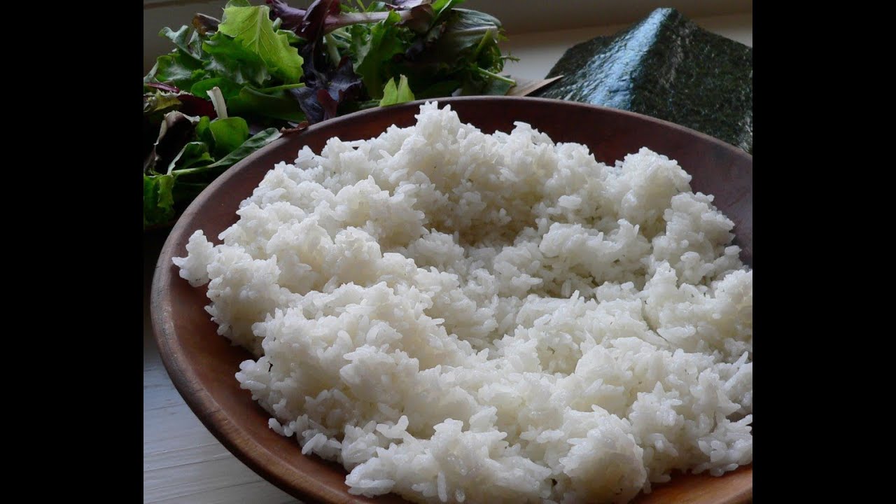 Cómo preparar Arroz para Sushi