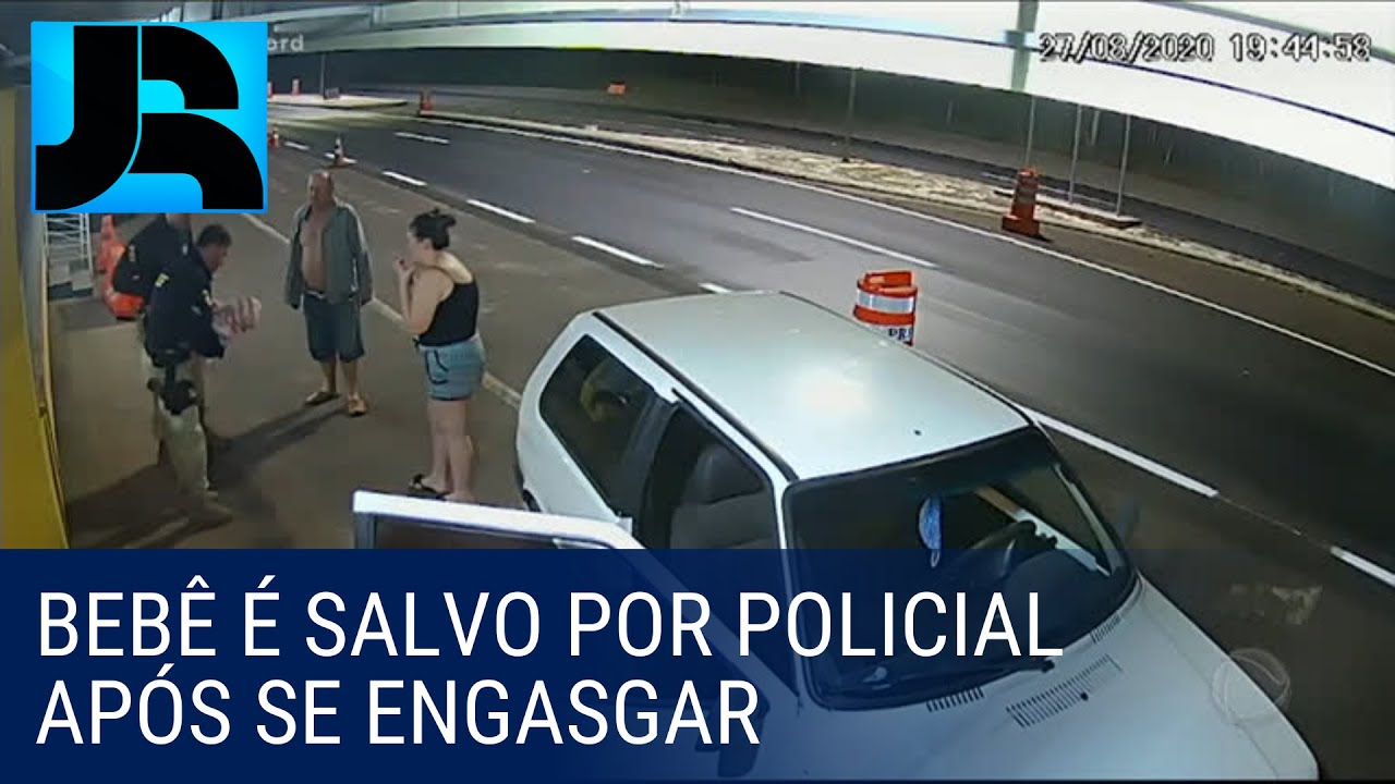 Bebê de 8 meses é salvo por policial após se engasgar no Rio Grande do Sul