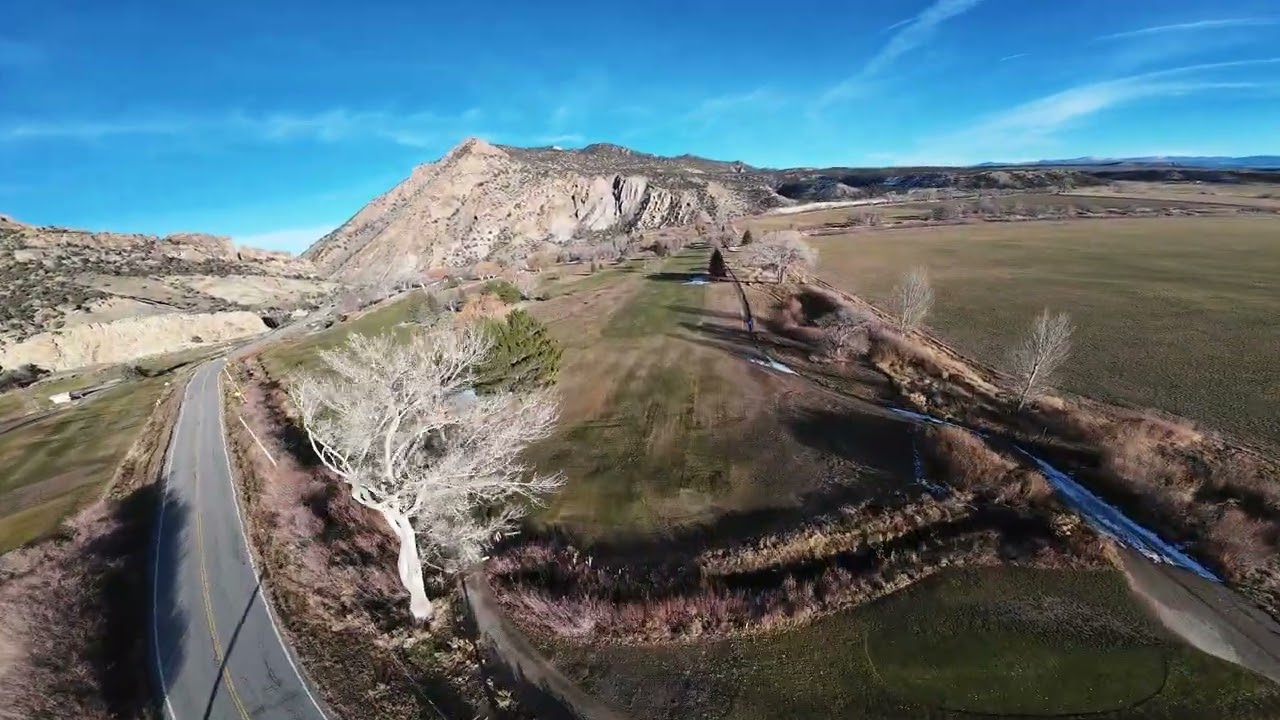 Rifle Golf Course with the GEPRC Vapor D5 and O4 Pro - not stabilized