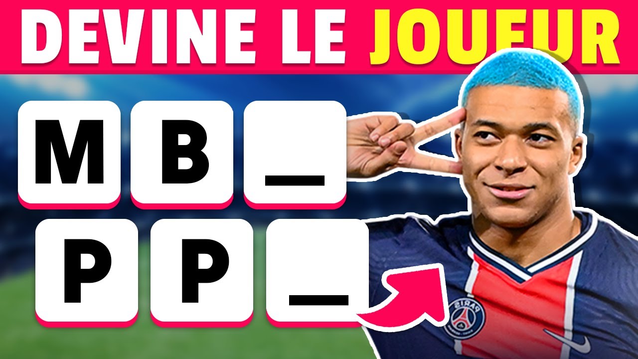 Devine le JOUEUR sans les VOYELLES ⚽🧠🤔 | Quiz Football