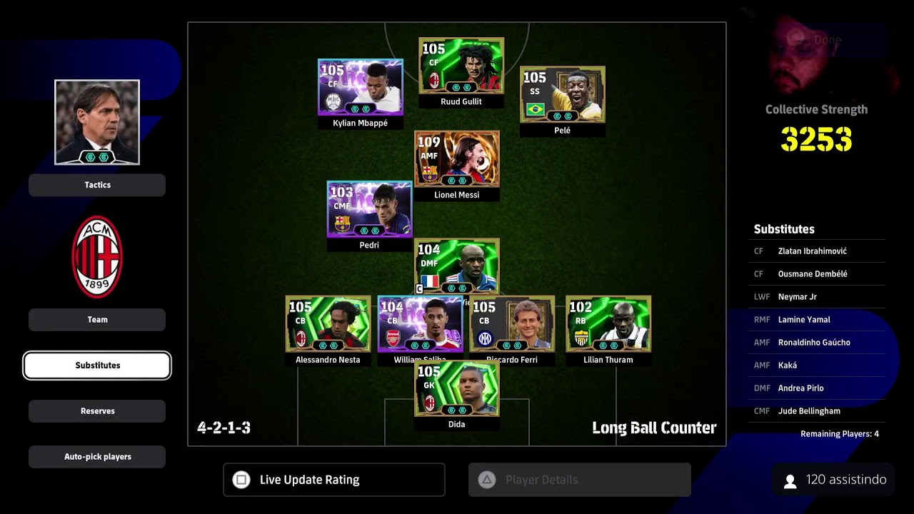 eFootball 2026 - Top 7 / SUBINDO RANKING