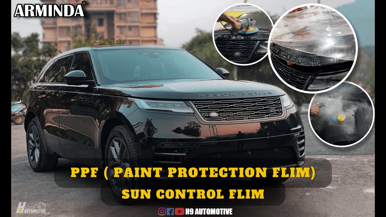 range rover velar  PPF ( paint protection film) & Sun Control Flim | H9 AUTOMOTIVE | @h9automotive