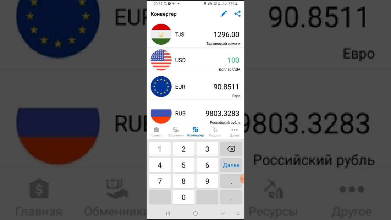 курс валют қурби асъор 25.03.2022 рублей 132.20 сомон