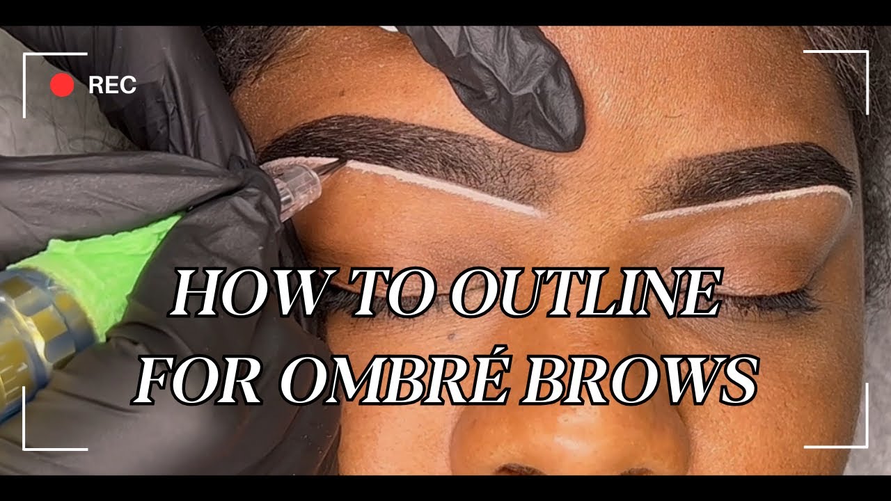 Your ombré brow outline is too dark (here's why)