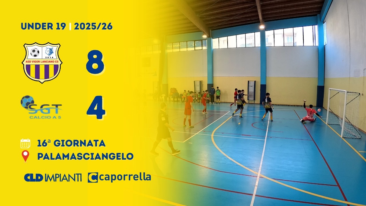 U19 | Vigor Lanciano - SGT Sport Sambuceto 8-4 (Gol & Highlights) | 16ª Giornata 2025/2026