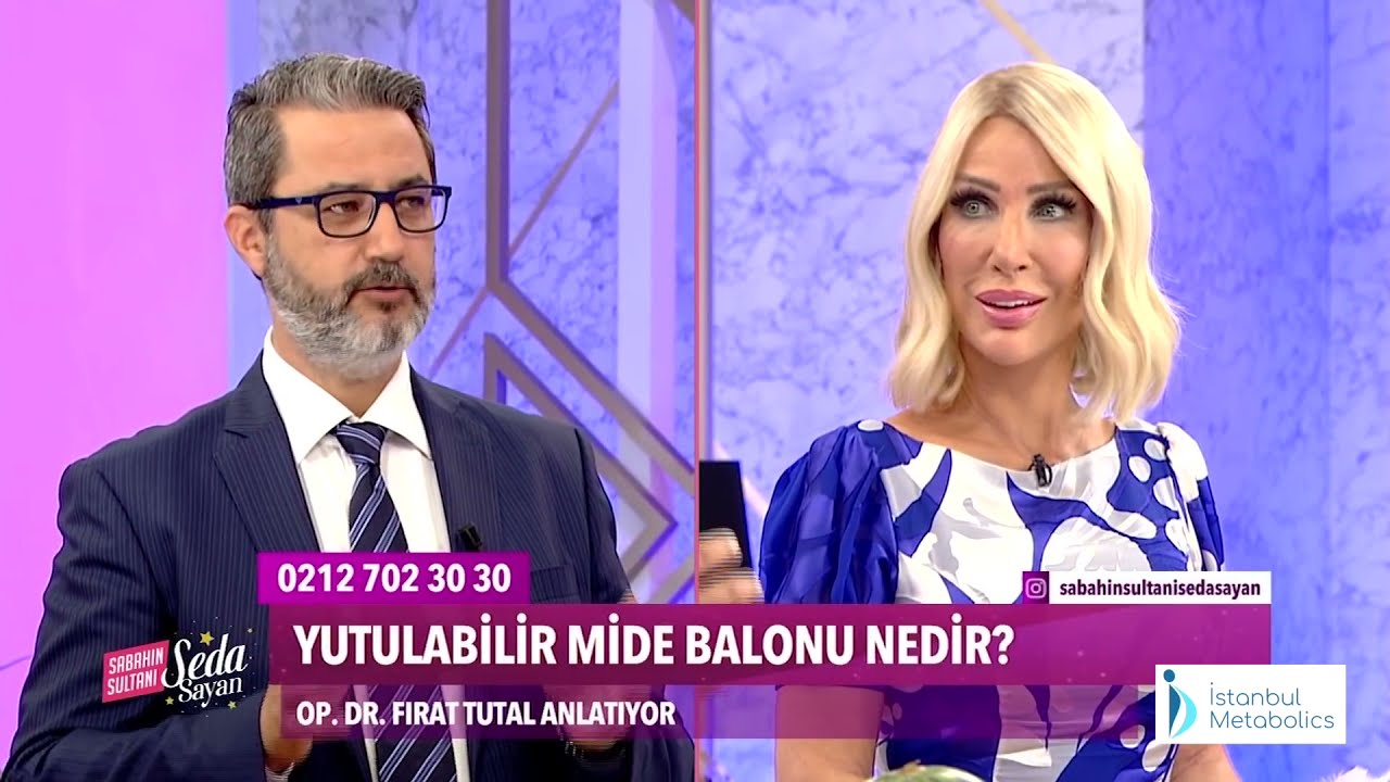 Yutulabilir mide balonu nedir? |  Dr. Fırat Tutal | Seda Sayan 30 Eylül 2021