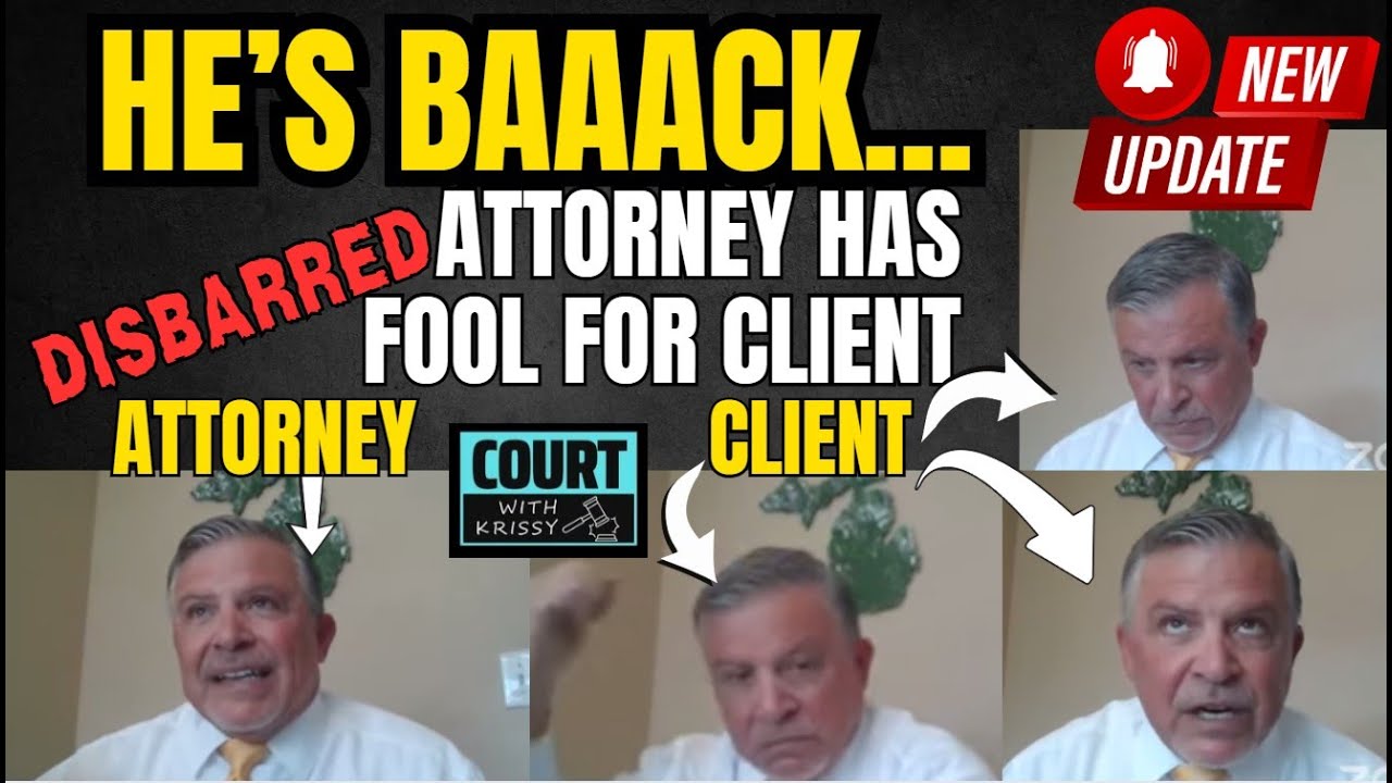 * COURT PREQUEL* DISBARRED LAWYER PRO PER For Property Dispute - Ex-Attorney Makes It WORSE *AGAIN*