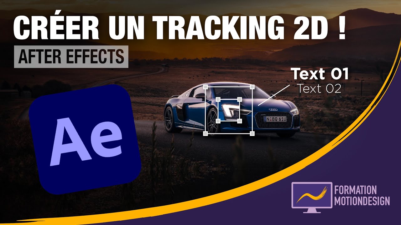 Comment créer un tracking 2d sur After Effects ? - Tuto facile After Effects 2025