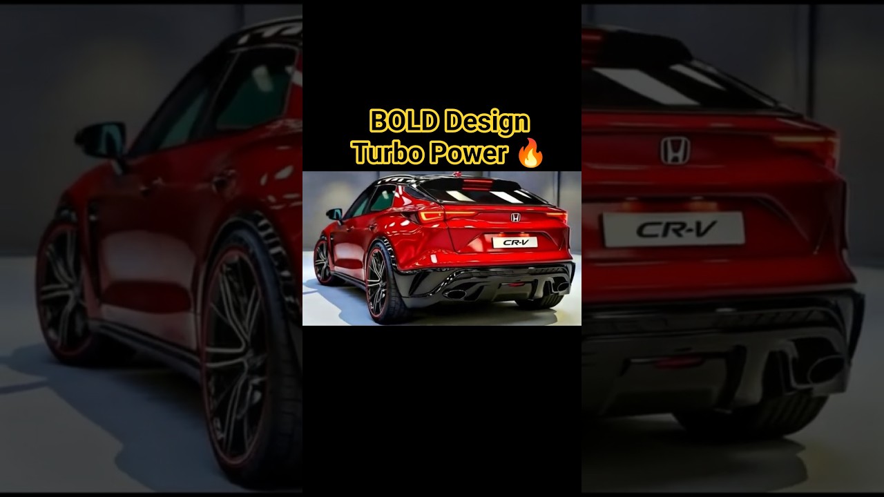 2026 CR-V Hybrid Unveiled &ndash; Bold Design & Turbo Power!