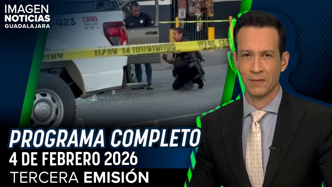 Imagen Noticias GDL con Ricardo Camarena | Programa completo 4 de febrero 2026