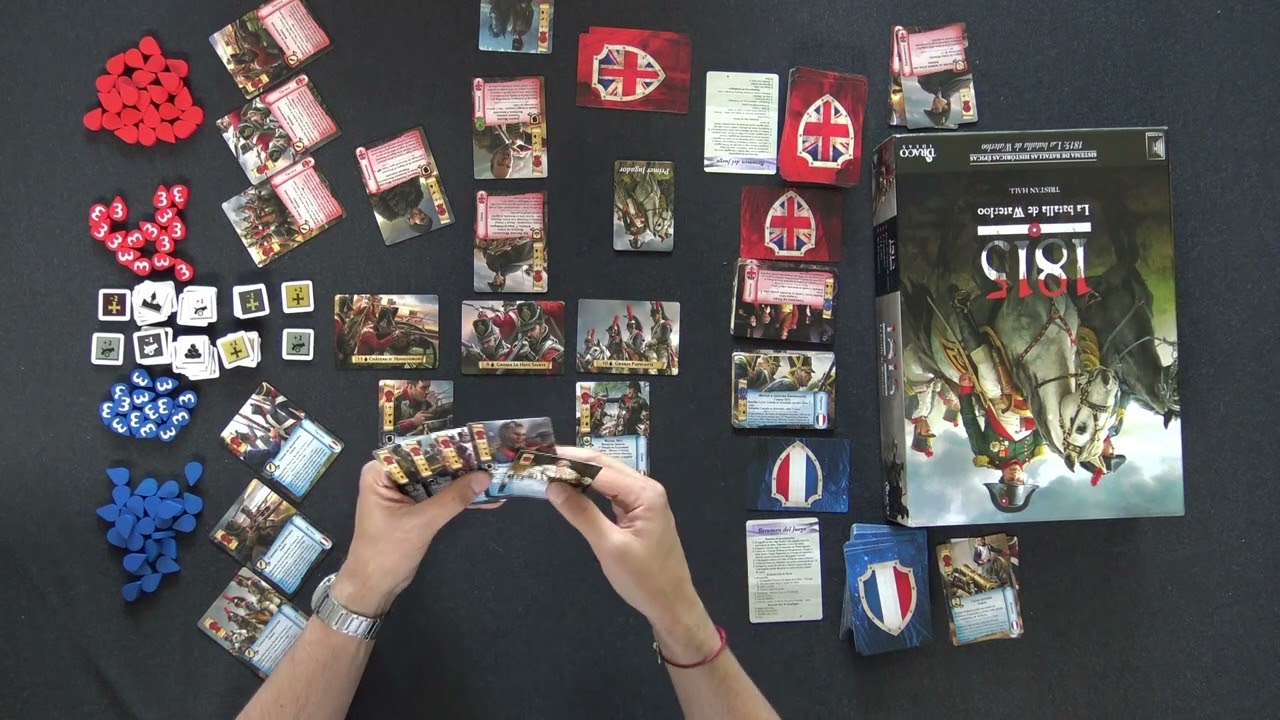 1815 La batalla de Waterloo  Cómo jugar