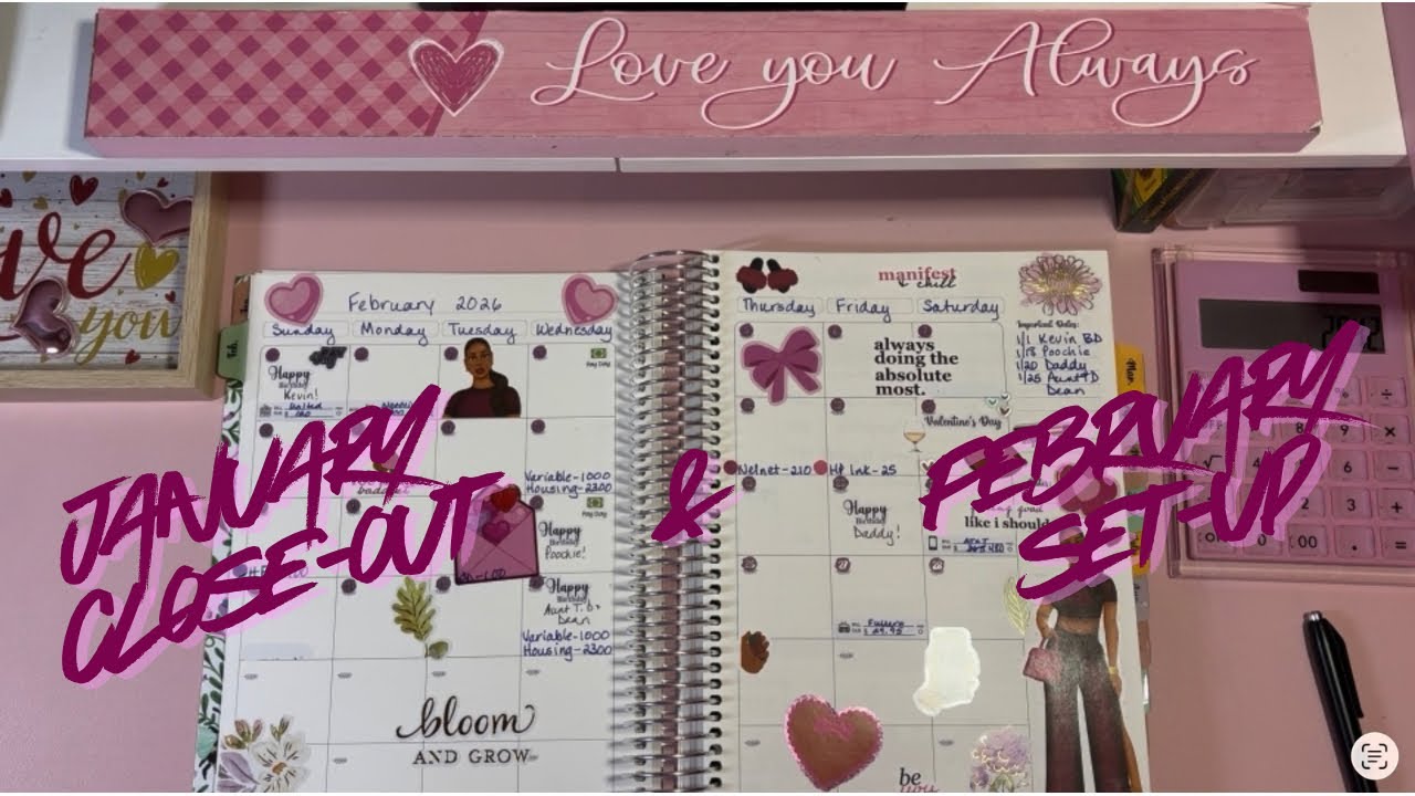 January Budget Close-Out 💸 | February Budget Set-Up & Fresh Start