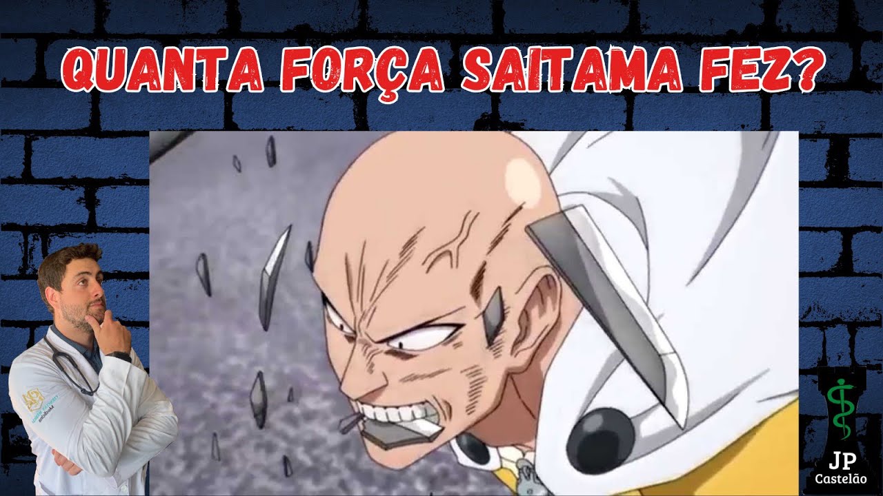 QUANTA FORÇA O SAITAMA FEZ PARA MORDER A ESPADA DO SONIC?