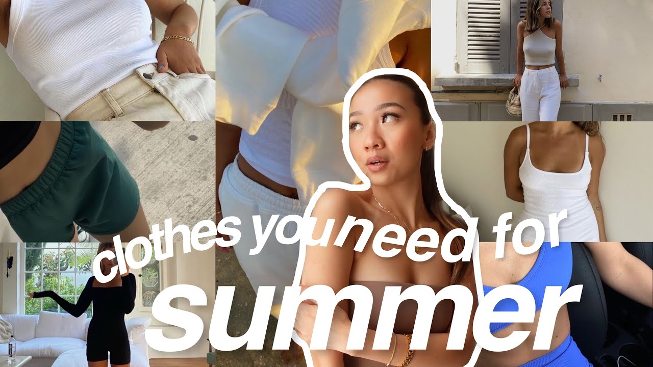 6 WARDROBE MUST-HAVES for summer 2022! colours, basics and more (with inspo pics!) | Colleen Ho