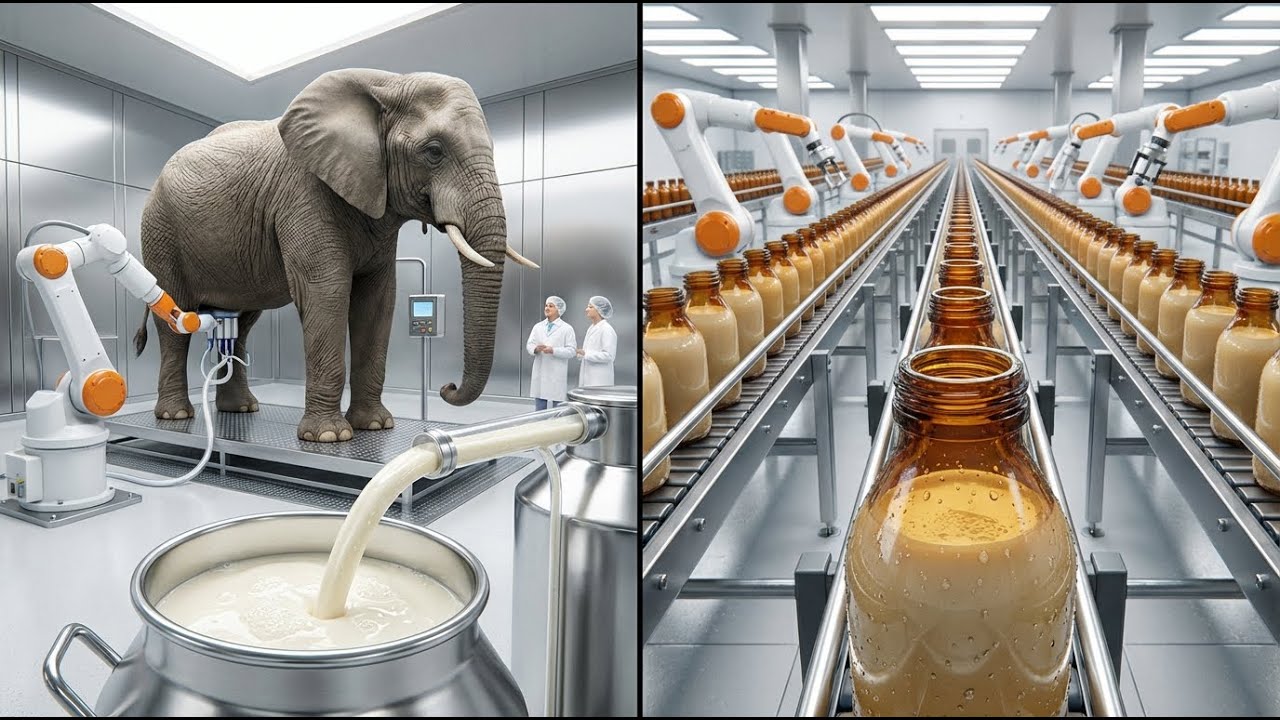 How The World's Rarest Milk Is Produced: Inside a Million-Dollar Elephant Sanctuary